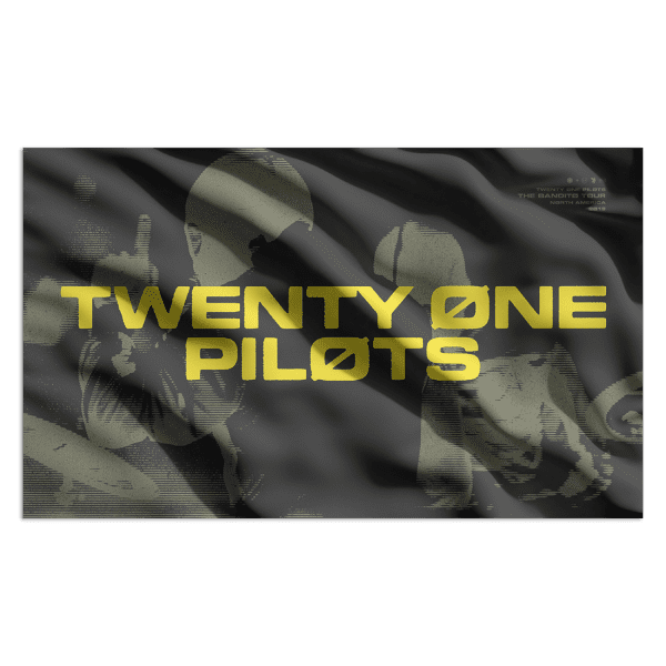 Twenty One Pilots Flag Ployster Party Banner Office Home Decor